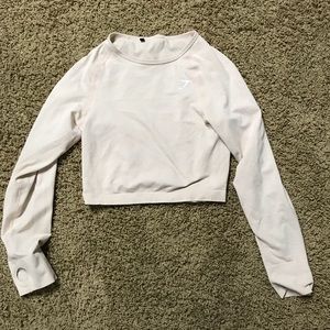 Gymshark vital seamless sand crop top